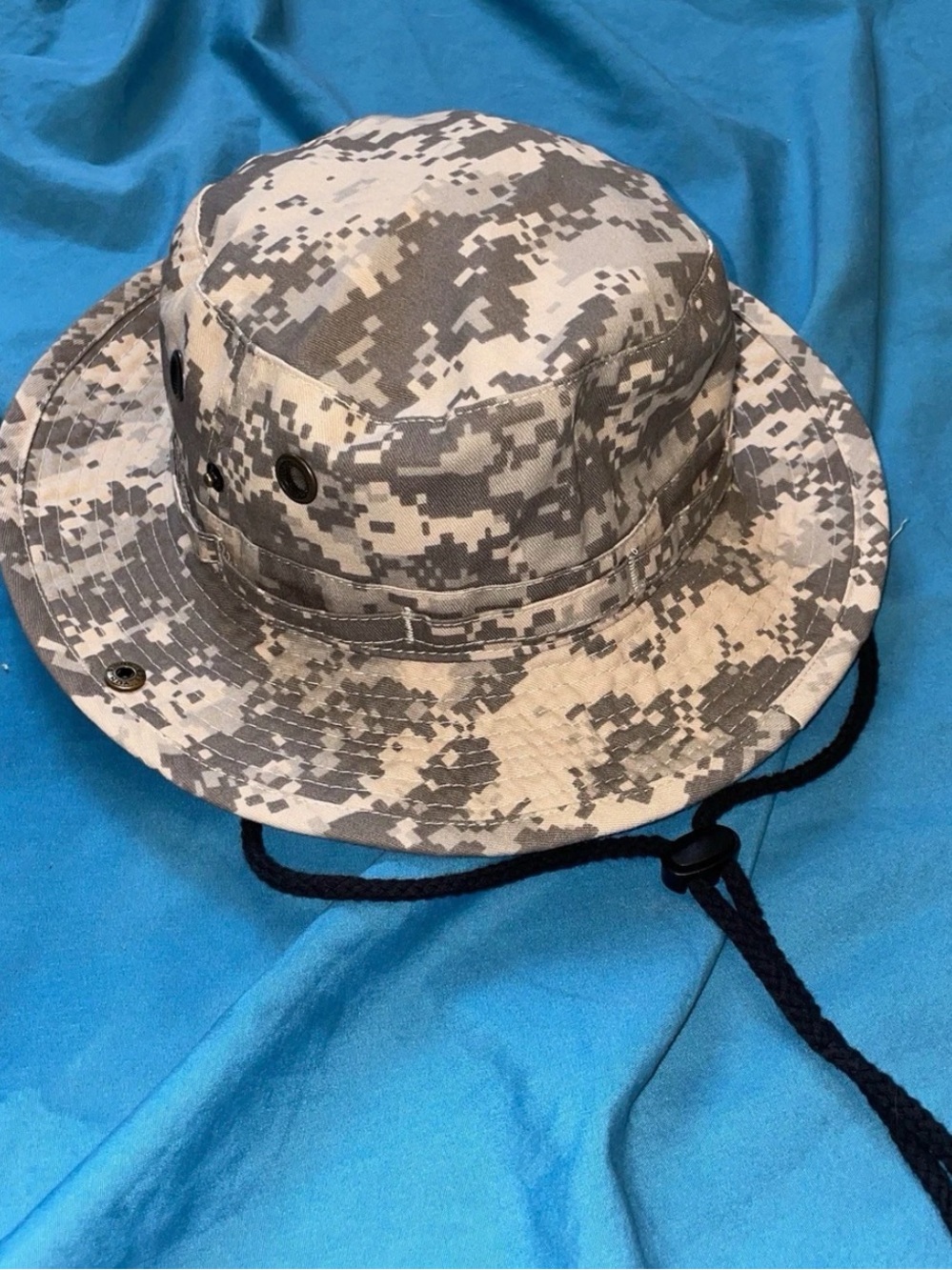 Digital Camo Boonie Bucket Hat - Tan/Gray